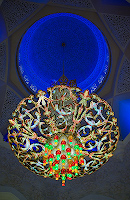 Люстры мечети Шейха Заида